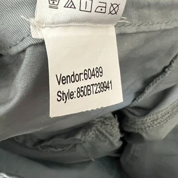 Pacsun Parachute Pants Women’s Size 6 Gray Baggy Cargo Cotton Mid-Rise Y2K - Picture 13 of 13